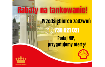 Rabaty na tankowanie - Przedsiębiorco zadzwoń, podaj NIP, przygotujemy ofertę